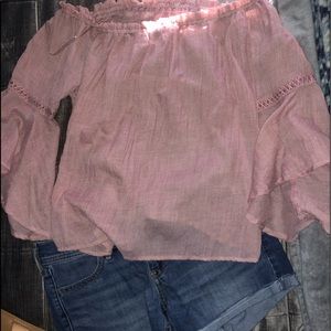 Off the shoulders top